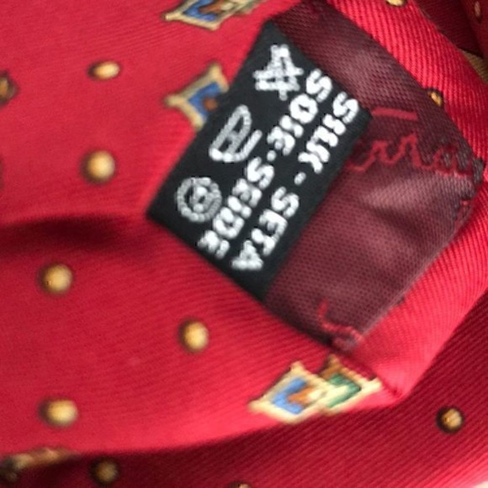 Salvatore FERRAGAMO‎ Made in Italy 🇮🇹 Men’s authentic silk tie - Picture 7 of 8